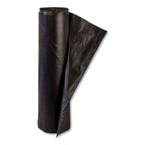 High-density Commercial Can Liners, 16 Gal, 6 Microns, 24" X 33", Black, 1,000-carton