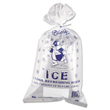 Ice Bags, 1.5 Mil, 11" X 20", Clear, 1,000-carton