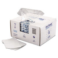 Ice Bags, 1.5 Mil, 12" X 21", Clear, 1,000-carton