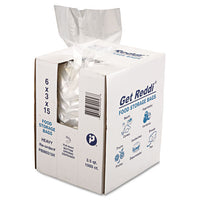 Food Bags, 3.5 Qt, 1 Mil, 6" X 15", Clear, 1,000-carton