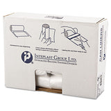 High-density Commercial Can Liners, 16 Gal, 8 Microns, 24" X 33", Natural, 1,000-carton