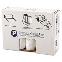 High-density Interleaved Commercial Can Liners, 60 Gal, 14 Microns, 38" X 60", Clear, 200-carton