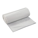 High-density Interleaved Commercial Can Liners, 60 Gal, 22 Microns, 38" X 60", Clear, 150-carton