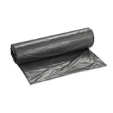 High-density Interleaved Commercial Can Liners, 45 Gal, 12 Microns, 40" X 48", Black, 250-carton
