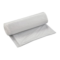 High-density Interleaved Commercial Can Liners, 45 Gal, 17 Microns, 40" X 48", Clear, 250-carton