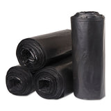 Institutional Low-density Can Liners, 30 Gal, 0.58 Mil, 30" X 36", Black, 25 Bags-roll, 10 Rolls-carton