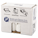 Low-density Commercial Can Liners, 30 Gal, 0.8 Mil, 30" X 36", White, 200-carton