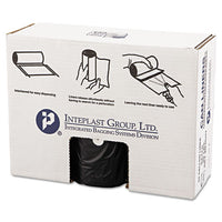 High-density Commercial Can Liners Value Pack, 60 Gal, 19 Microns, 38" X 58", Black, 150-carton
