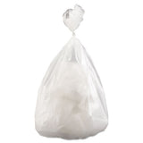 High-density Commercial Can Liners Value Pack, 60 Gal, 14 Microns, 38" X 58", Clear, 200-carton