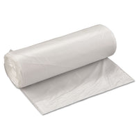 High-density Commercial Can Liners Value Pack, 60 Gal, 19 Microns, 38" X 58", Clear, 150-carton