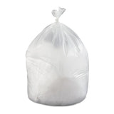 High-density Commercial Can Liners Value Pack, 60 Gal, 19 Microns, 38" X 58", Clear, 150-carton