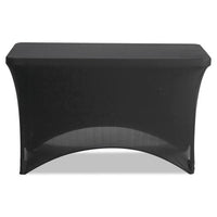 Stretch-fabric Table Cover, Polyester-spandex, 30" X 72", Blue