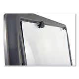 Presentation Flipchart Easel With Dry Erase Surface, Resin, 33w X 28d X 73h, Charcoal