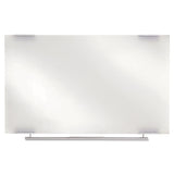 Clarity Glass Dry Erase Boards, Frameless, 48 X 36