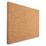 Designer Cork Bulletin Board, 24" X 38", Natural