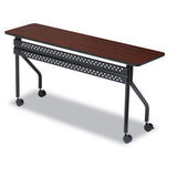 Officeworks Mobile Training Table, 60w X 18d X 29h, Gray-charcoal