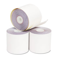 Impact Printing Carbonless Paper Rolls, 2.25" X 70 Ft, White-canary, 50-carton