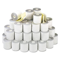 Impact Printing Carbonless Paper Rolls, 2.25" X 70 Ft, White-canary, 50-carton