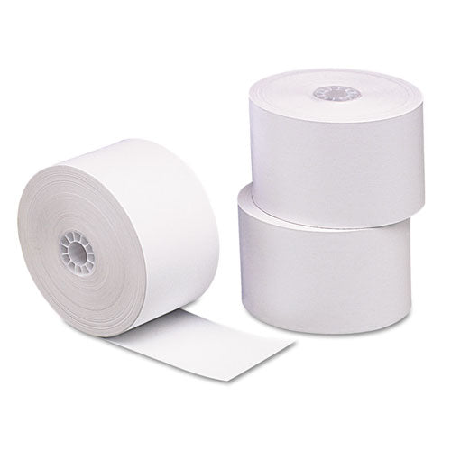 Direct Thermal Printing Paper Rolls, 0.45" Core, 3.13" X 230 Ft, Pink, 50-carton