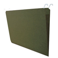 Hanging File Folders With Innovative Top Rail, Legal Size, 1-4-cut Tab, Standard Green, 20-pack