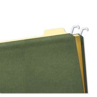 Hanging File Folders With Innovative Top Rail, Legal Size, 1-4-cut Tab, Standard Green, 20-pack