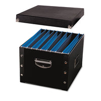 File Box, Letter-legal Files, 16.25" X 9.75" X 13.25", Black