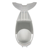 Super Toilet Bowl Caddy W-brush, 4w X 8d, 6" Long, Plastic