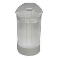 Super Toilet Bowl Caddy W-brush, 4w X 8d, 6" Long, Plastic
