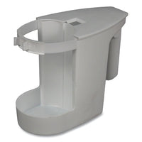 Super Toilet Bowl Caddy W-brush, 4w X 8d, 6" Long, Plastic