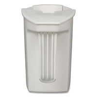 Super Toilet Bowl Caddy W-brush, 4w X 8d, 6" Long, Plastic