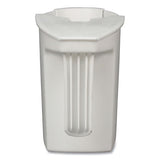 Super Toilet Bowl Caddy W-brush, 4w X 8d, 6" Long, Plastic