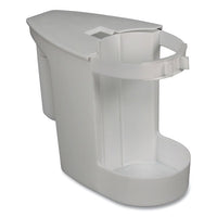 Super Toilet Bowl Caddy W-brush, 4w X 8d, 6" Long, Plastic