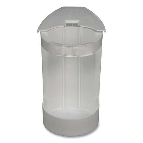 Super Toilet Bowl Caddy W-brush, 4w X 8d, 6" Long, Plastic