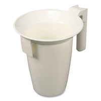 Value-plus Toilet Bowl Caddy, Plastic, 16"h X 4.37" Dia, White