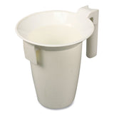 Value-plus Toilet Bowl Caddy, Plastic, 16"h X 4.37" Dia, White