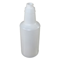 Plastic Bottles With Graduations, 32 Oz, Clear, 12-carton