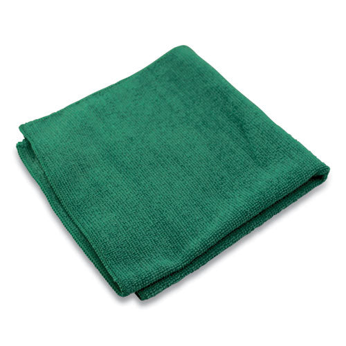 Lightweight Microfiber Cloths, 16 X 16, Green, 240-carton