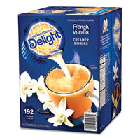 Flavored Liquid Non-dairy Coffee Creamer, French Vanilla, 0.4375 Oz Cups, 192-ct