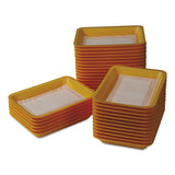 Meat Tray Pads, 6w X 4.5d, White-yellow, 1,000-carton