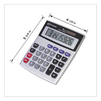 15927 Desktop Calculator, Dual Power, 8-digit Lcd Display