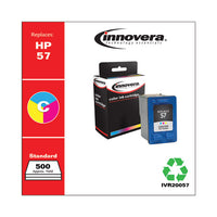 Remanufactured Tri-color Ink, Replacement For Hp 57 (c6657an), 400 Page-yield