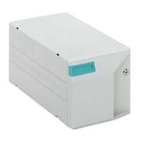 Cd-dvd Storage Drawer, Holds 150 Discs, Light Gray