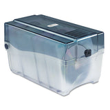 Cd-dvd Storage Case, Holds 150 Discs, Clear-smoke