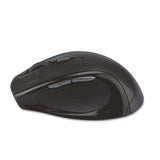 Wireless Optical Mouse With Micro Usb, 2.4 Ghz Frequency-32 Ft Wireless Range, Left-right Hand Use, Gray-black