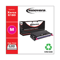 Remanufactured Magenta High-yield Toner, Replacement For Xerox 6180 (113r00724), 6,000 Page-yield