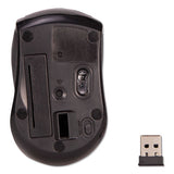 Compact Travel Mouse, 2.4 Ghz Frequency-26 Ft Wireless Range, Left-right Hand Use, Black