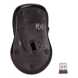 Hyper-fast Scrolling Mouse, 2.4 Ghz Frequency-26 Ft Wireless Range, Right Hand Use, Black