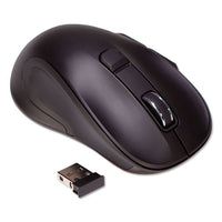 Hyper-fast Scrolling Mouse, 2.4 Ghz Frequency-26 Ft Wireless Range, Right Hand Use, Black