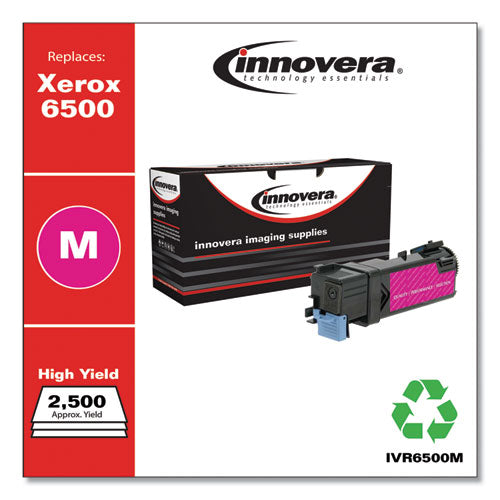 Remanufactured Magenta High-yield Toner, Replacement For Xerox 6500 (106r01595), 2,500 Page-yield