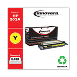 Remanufactured Yellow Toner, Replacement For Hp 503a (q7582a), 6,000 Page-yield